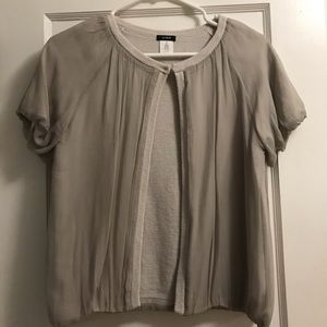 J.Crew Silk and Cashmere Cardigan